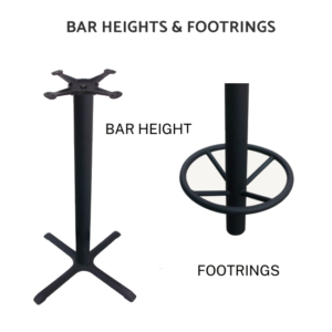 Bar Height and Footrings